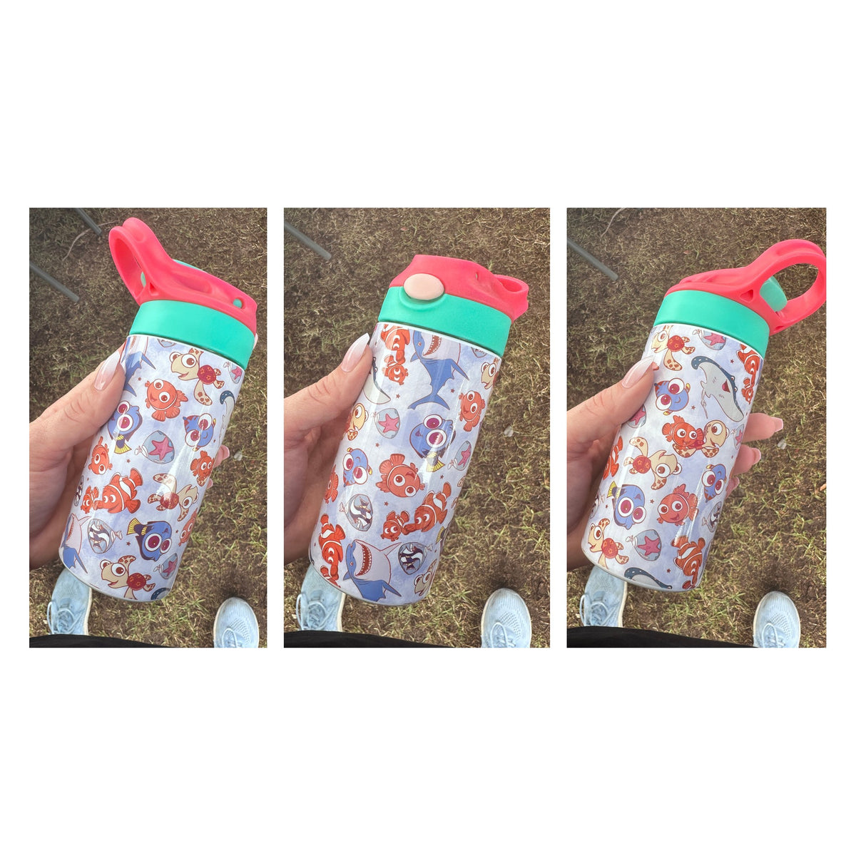 12oz Kids Water Bottle – Finding Nemo