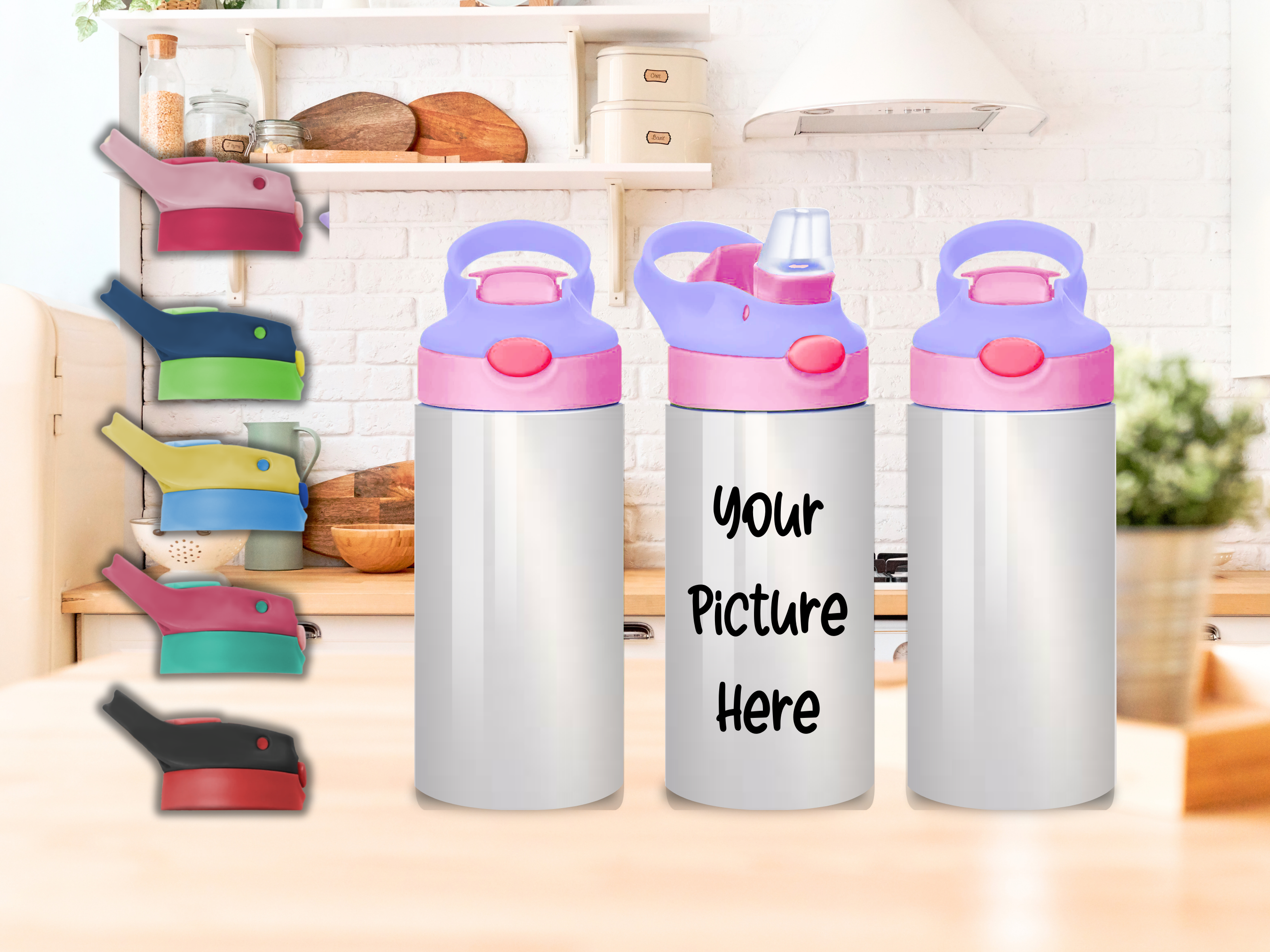 Custom 12oz Kids Water Bottle
