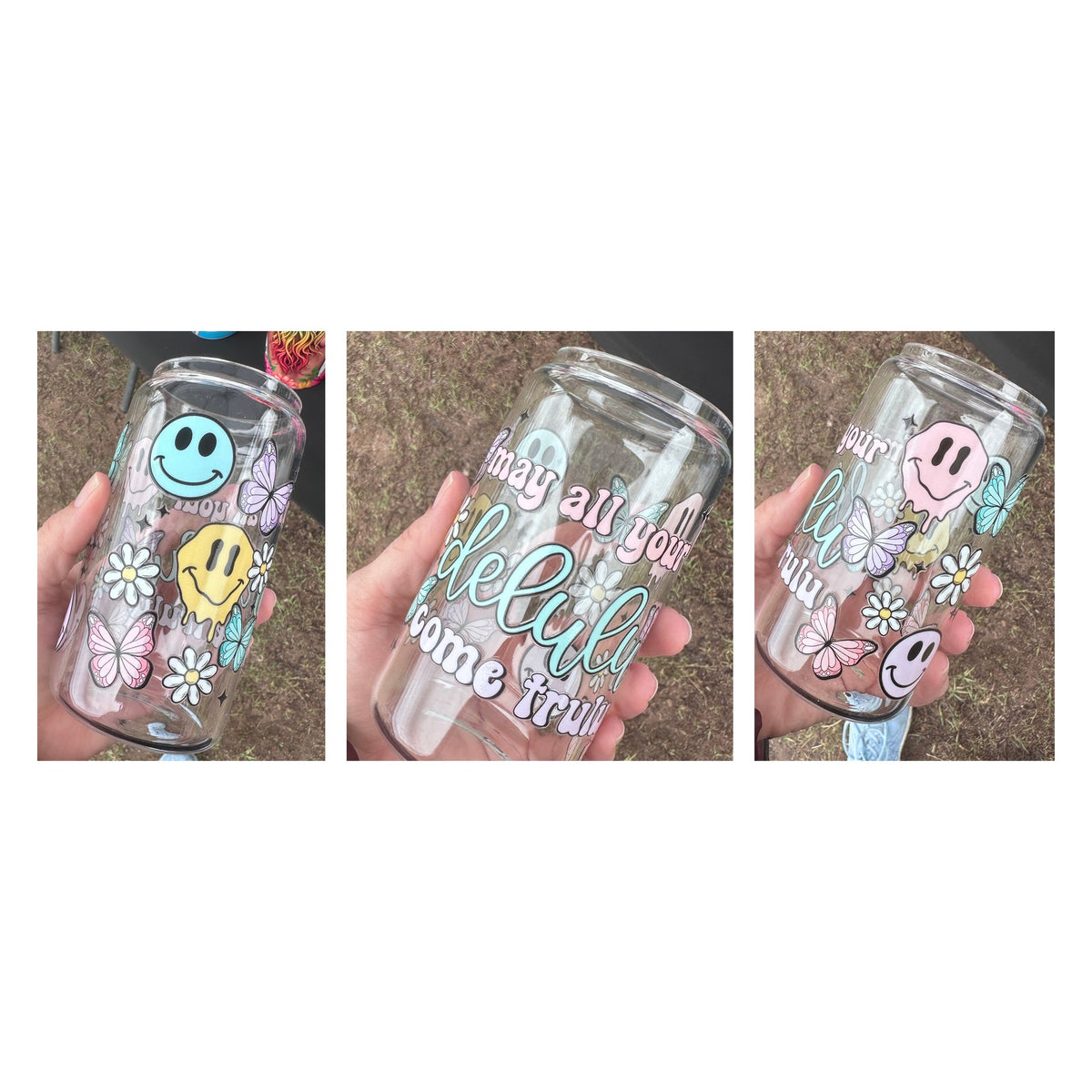 16oz Glass Can – Delulu
