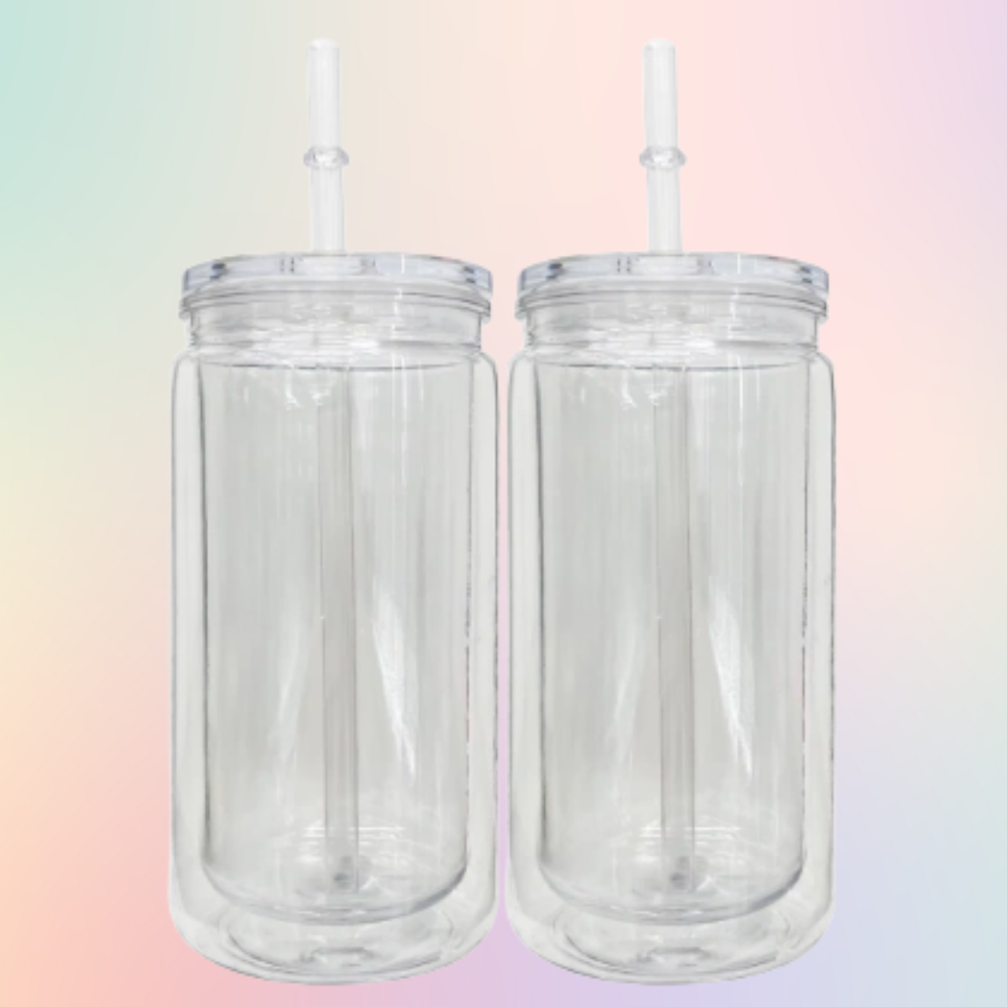 16oz Glass Snowglobe (Pre-Drilled & Sublimation Friendly)