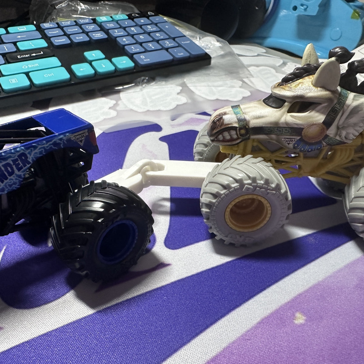 3D Printed Truck Train Connector Pieces – for Monster Jam Trucks