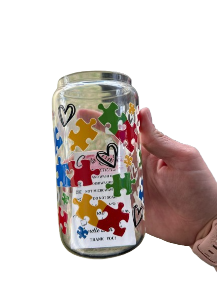 Glass Libby Cans - Adults