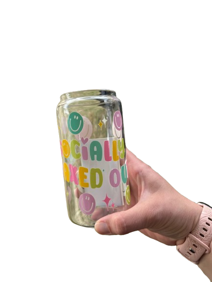 Glass Libby Cans - Adults