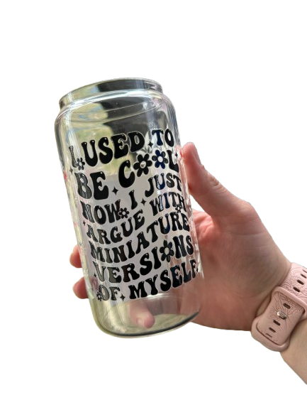 Glass Libby Cans - Adults