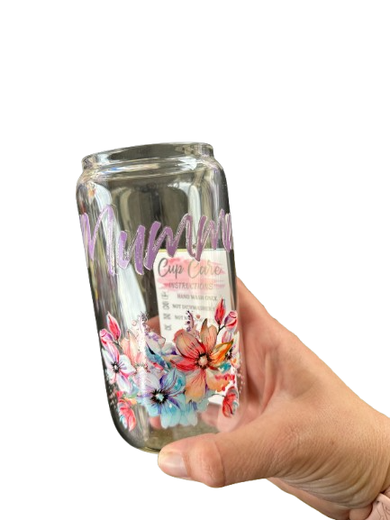 Glass Libby Cans - Adults
