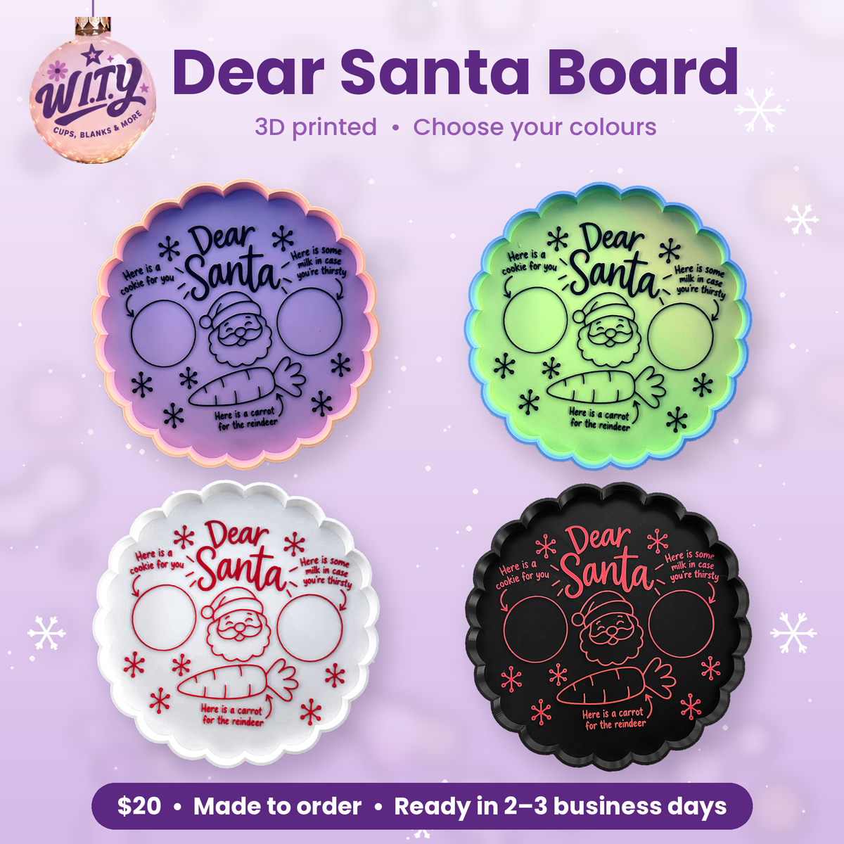 Dear Santa Board