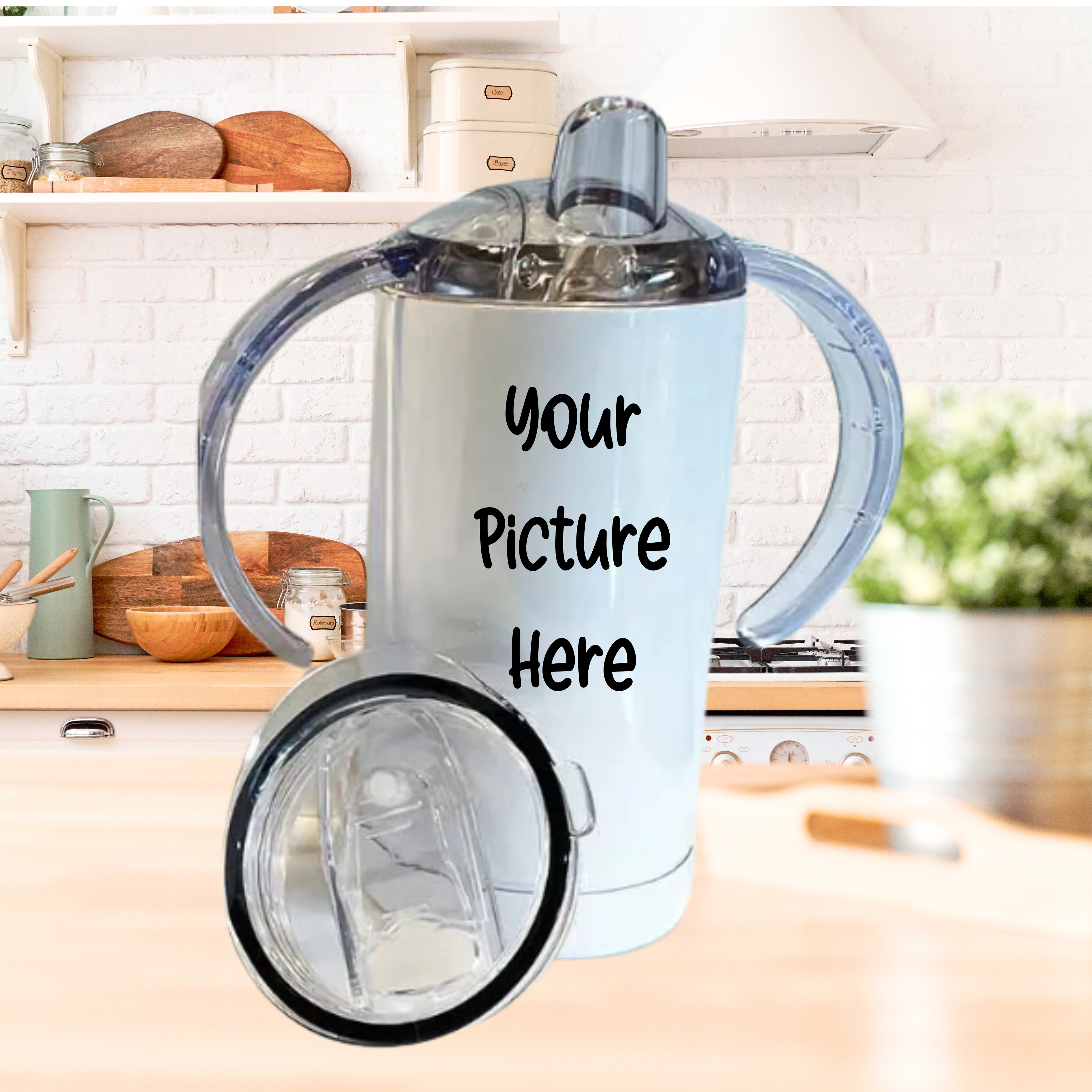 Custom 12oz Sippy Dual Lid