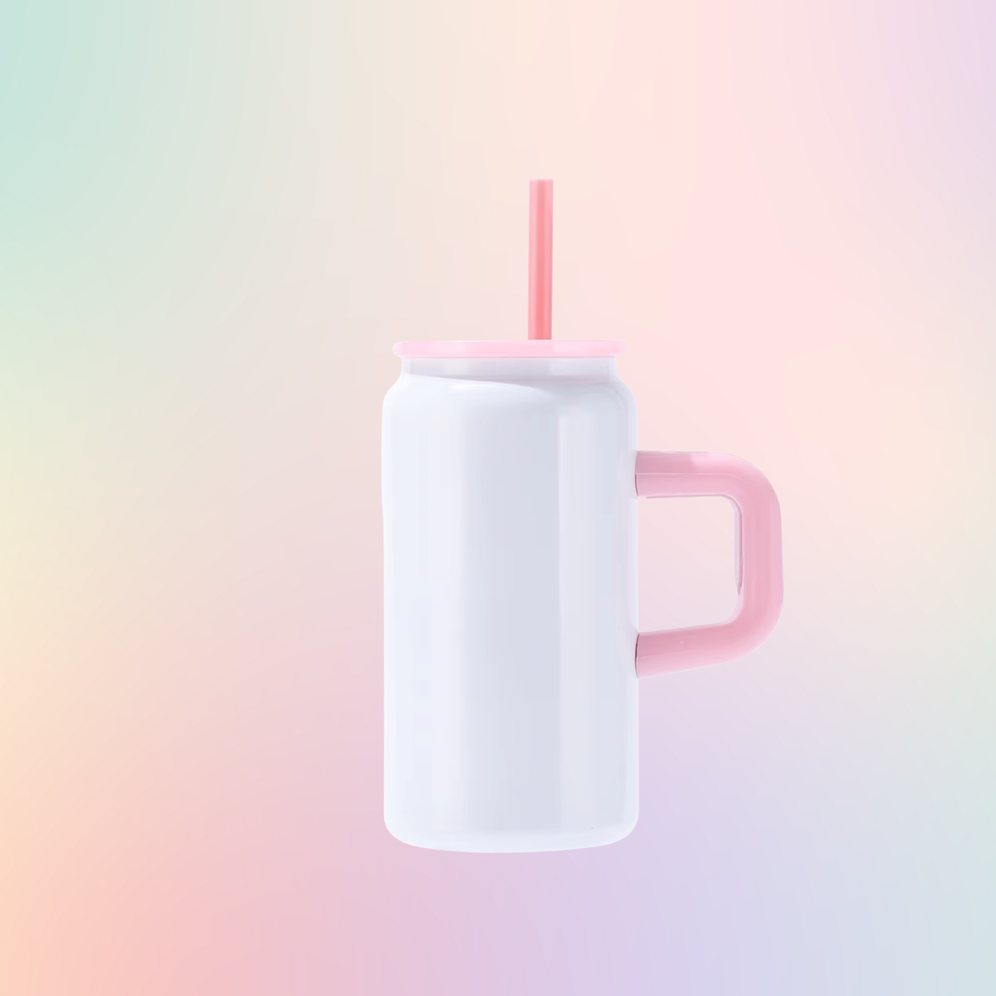 16oz Sublimation Can with Handle